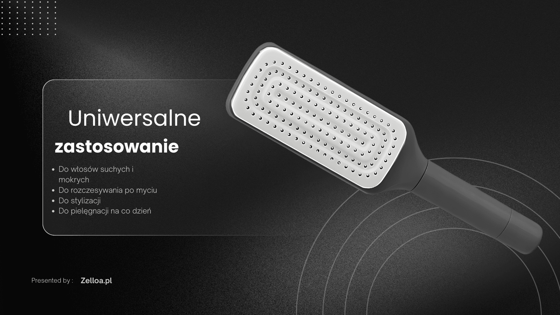 GlowBrush™ – Samoczyszcząca Szczotka do Włosów dla Kobiet